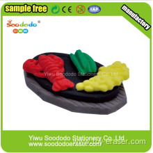 3D Hotdog Puzzle Design Shape Erasers